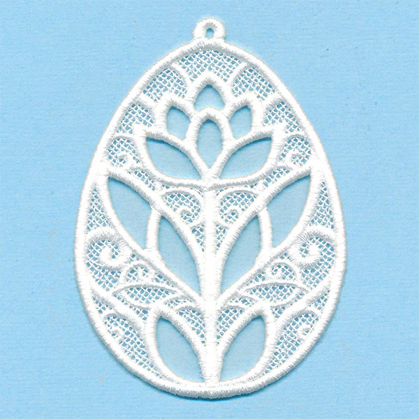 Easter Treasures - Egg 2 (Lace) - Image 4