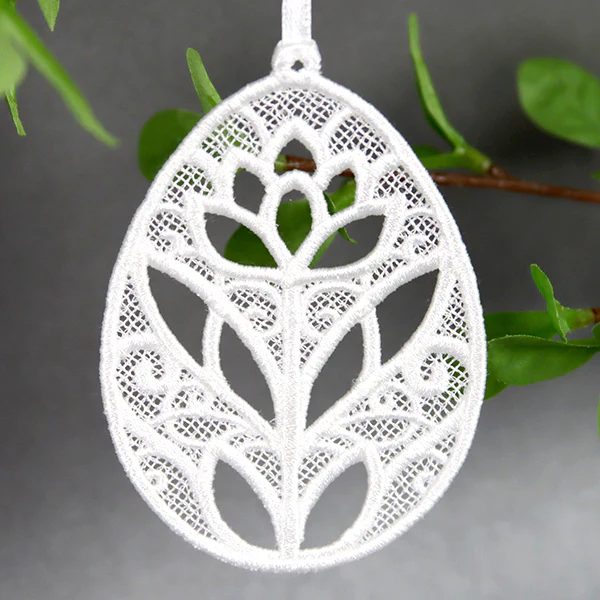 Easter Treasures - Egg 2 (Lace) - Image 5