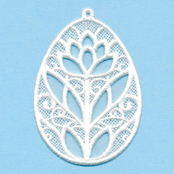Easter Treasures - Egg 2 (Lace) - Image 6