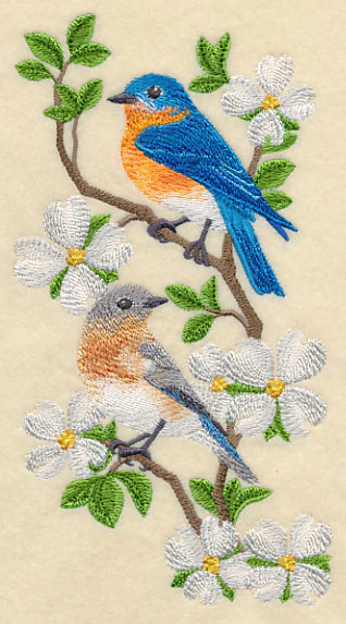 Eastern Bluebird Panel - Image 3