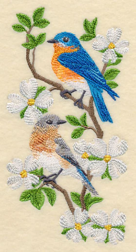 Eastern Bluebird Panel - Image 4