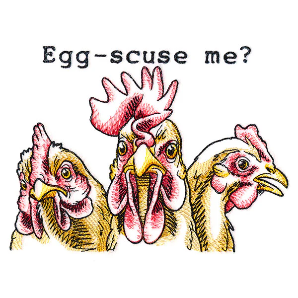 Egg-scuse Me? Chickens - Image 3