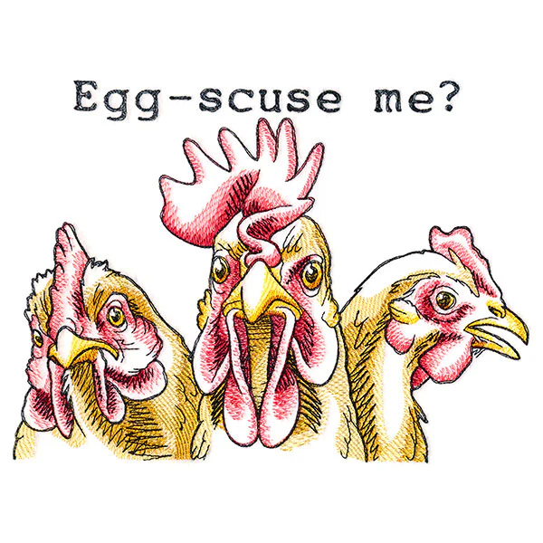 Egg-scuse Me? Chickens - Image 4