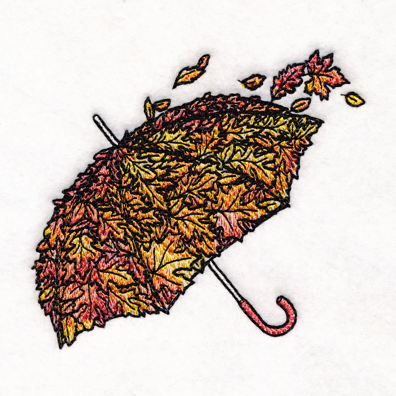 Falling for Autumn Umbrella - Image 4