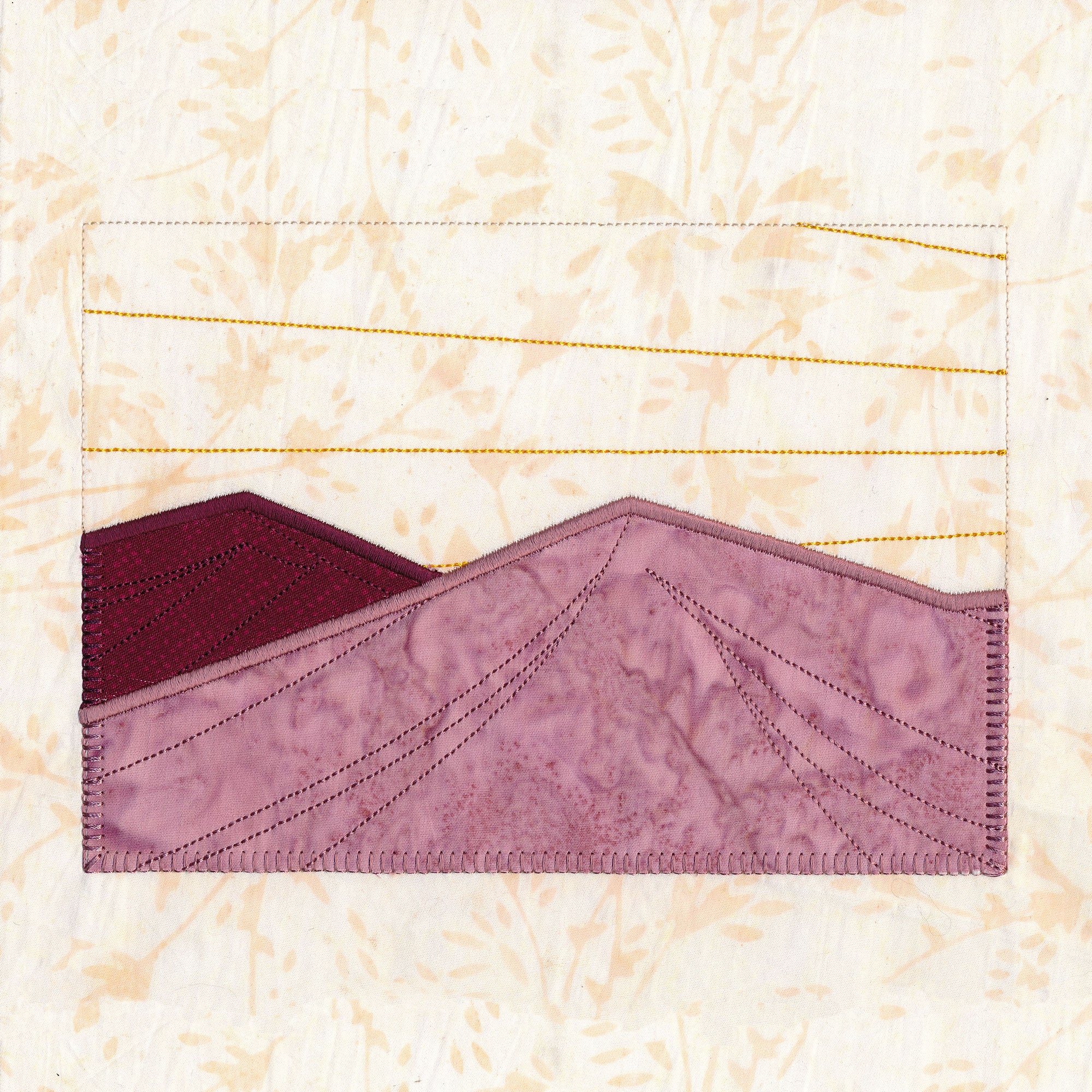 Sunset Mountain Landscape Applique Set - Image 10