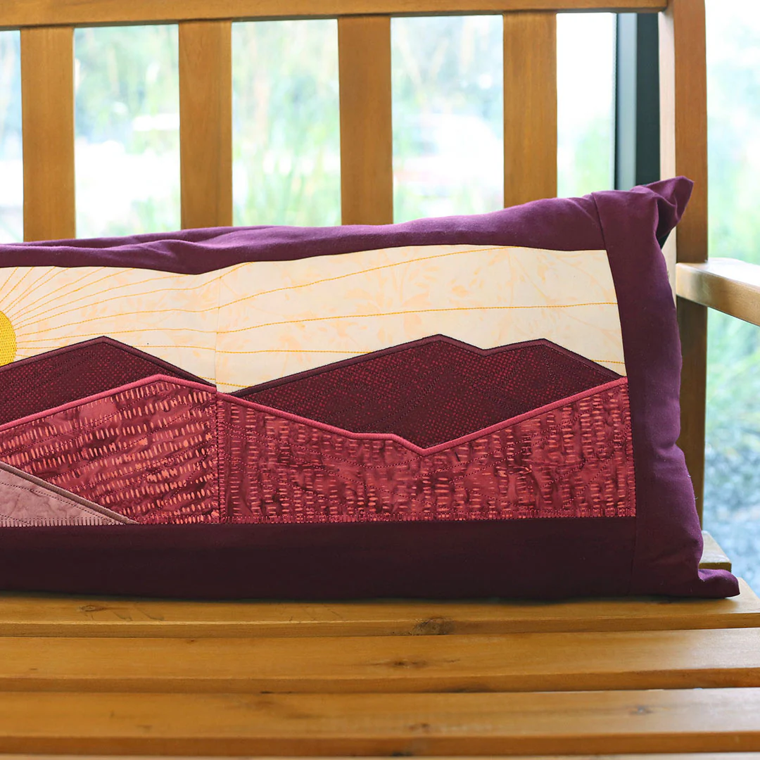 Sunset Mountain Landscape Applique Set - Image 4