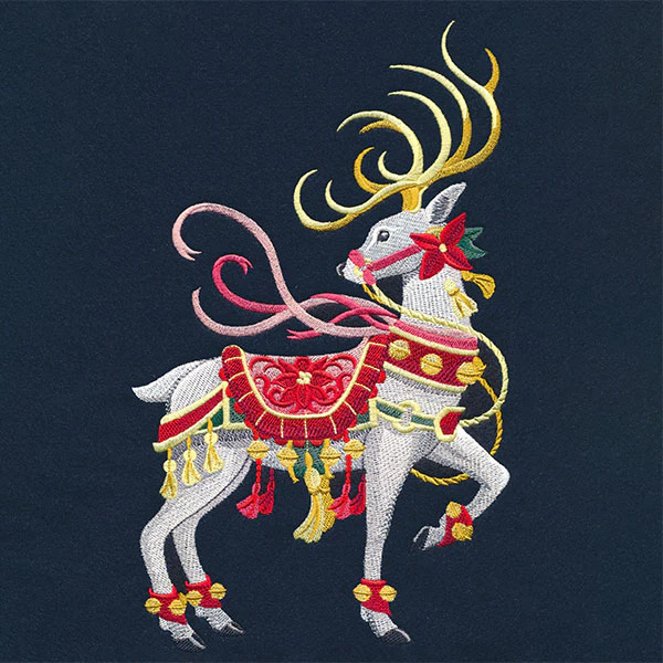 Elegance and Bells Christmas Reindeer - Image 9