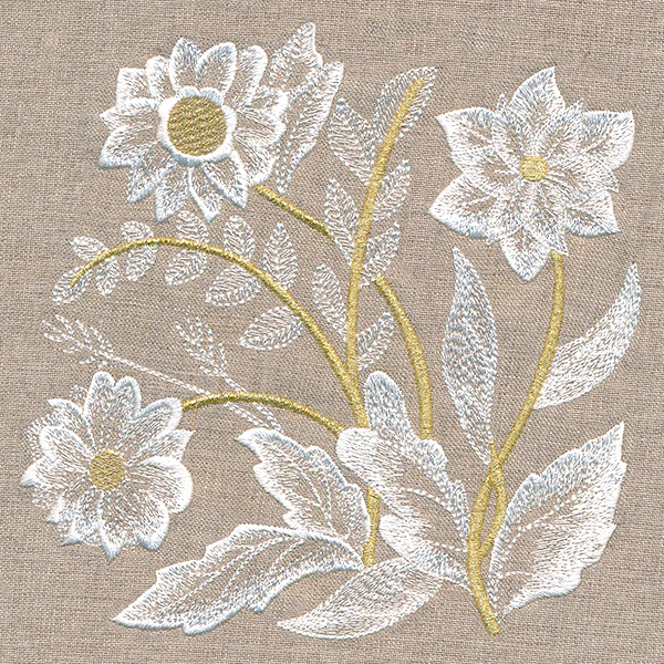 Elegance in Bloom Floral Square 1 - Image 5