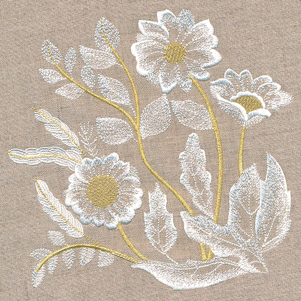 Elegance in Bloom Floral Square 3 - Image 2