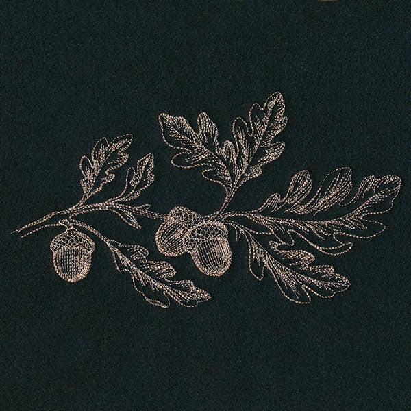 Elegant Acorns Border - Image 3