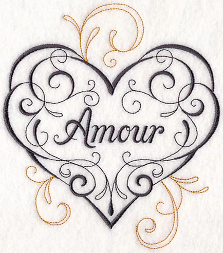 Elegant Amour and Heart - Image 2