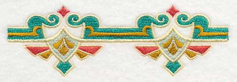 Elegant Art Deco Border - Image 4