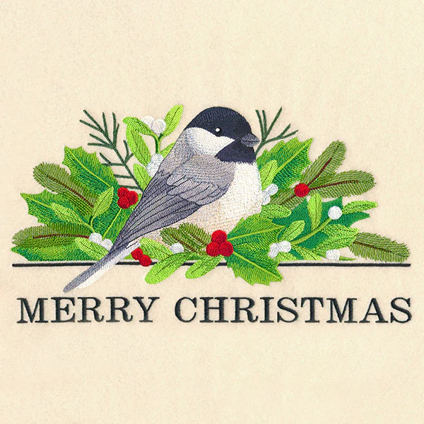 Elegant Christmas Chickadee - Image 11