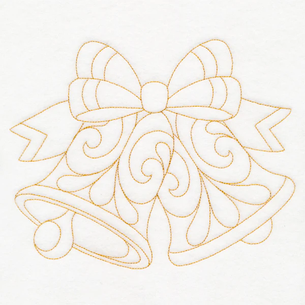 Elegant Christmas Quilting - Bells (Double Run) - Image 6