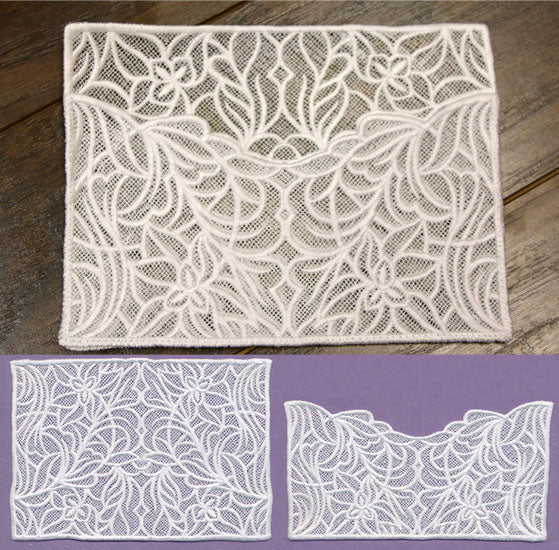 Elegant Envelope - Horizontal (Lace) - Image 2