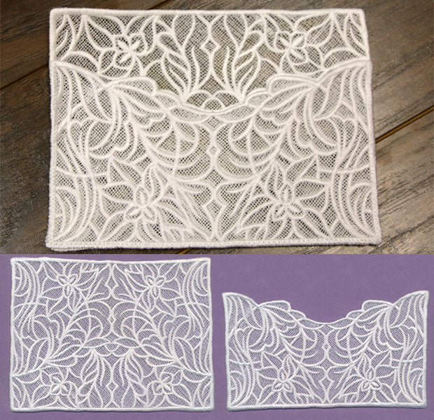 Elegant Envelope - Horizontal (Lace) - Image 3