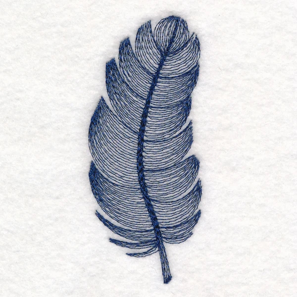Elegant Etching Feather - Image 5