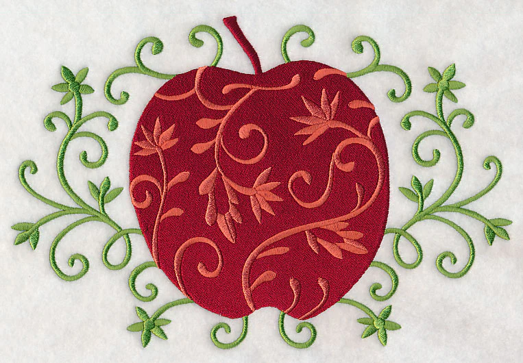 Elegant Filigree Apple - Image 6