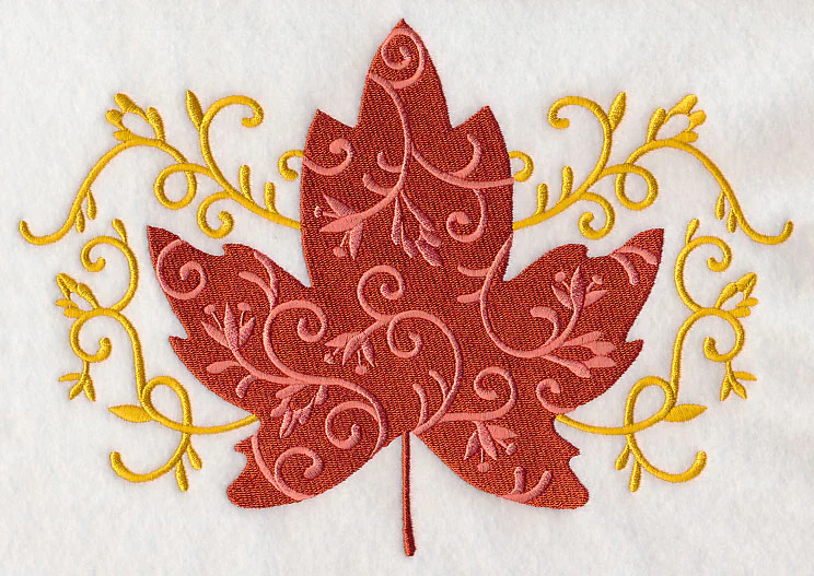 Elegant Filigree Maple Leaf - Image 6