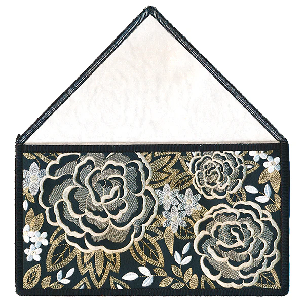 Elegant Floral Envelope Clutch (In-the-Hoop) - Image 14