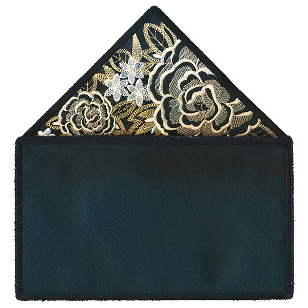 Elegant Floral Envelope Clutch (In-the-Hoop) - Image 15