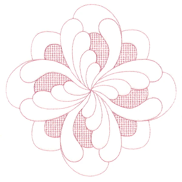 Elegant Flourishes - Exquisite Diamond (Trapunto) - Image 6