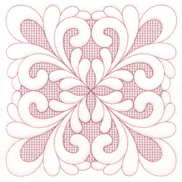Elegant Flourishes - Pretty Square (Trapunto) - Image 3