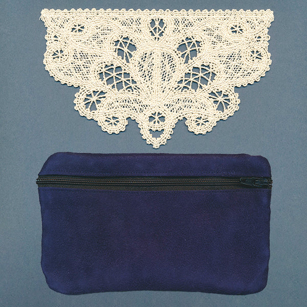 Elegant Lacy Lined Zipper Pouch (In-the-Hoop) - Image 8