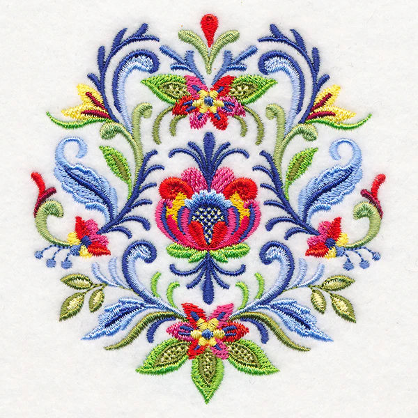 Elegant Rosemaling Crest - Image 4