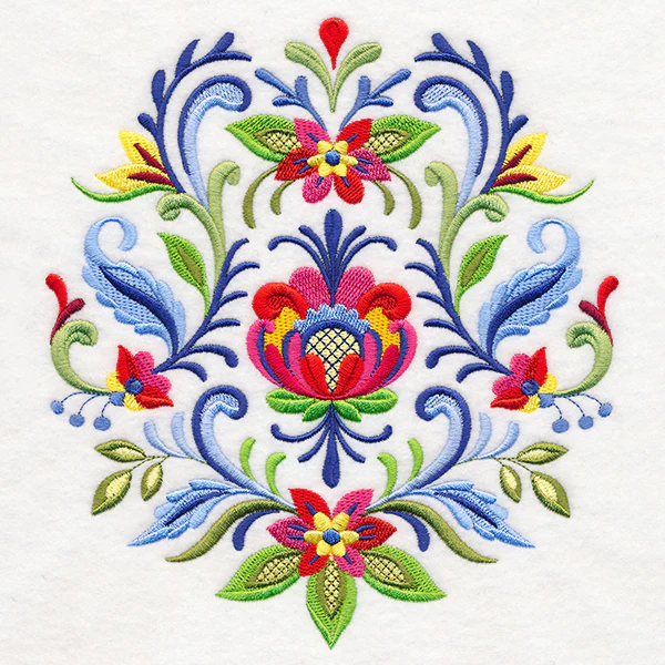 Elegant Rosemaling Crest - Image 5