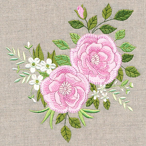 Elegant Roses (Heirloom Applique) - Image 5