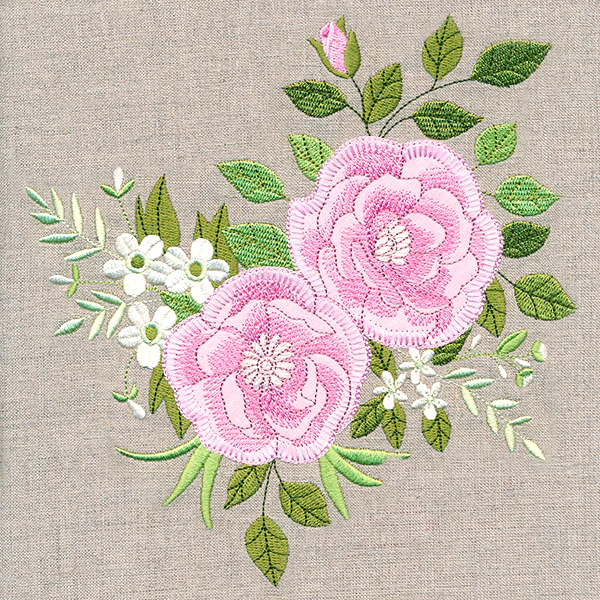 Elegant Roses (Heirloom Applique) - Image 6