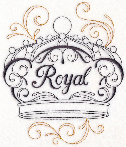 Elegant Royal and Crown - Image 2