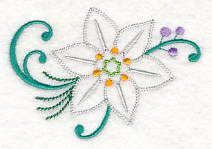 Elegant Star of Bethlehem Flourish - Image 3