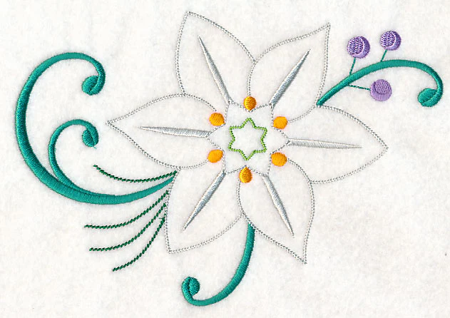 Elegant Star of Bethlehem Flourish - Image 4