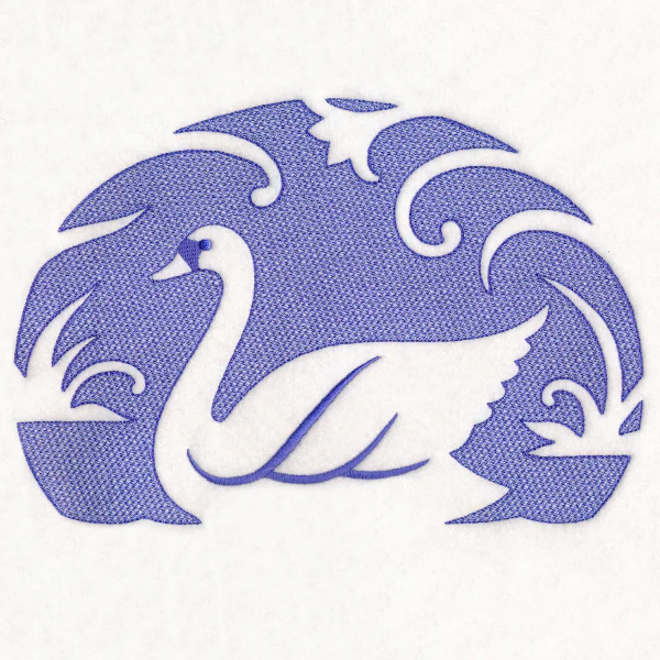 Elegant Swan (Embossed) - Image 2
