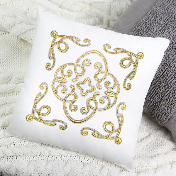Elegant Swirls Pillow Pair - Image 8