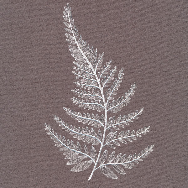 Elegant Whitework Leaf Fern - Image 9