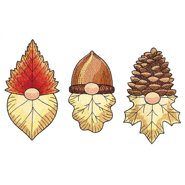 Elements of Autumn Gnome Trio - Image 3