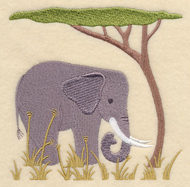 Elephant and Acacia Tree - Image 4