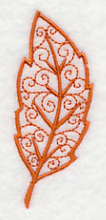Elm Leaf in Flight - Image 2