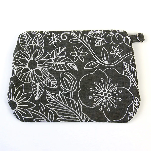 Enchanted Autumn Lined Zipper Pouch (In-the-Hoop) - Image 2