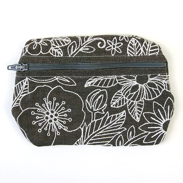 Enchanted Autumn Lined Zipper Pouch (In-the-Hoop) - Image 5