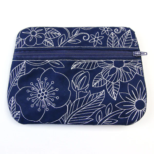 Enchanted Autumn Zipper Pouch (In-the-Hoop) - Image 3
