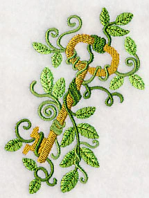Enchanted Key in Leafy Vines - Image 4