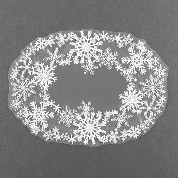 Enchanted Snowflake Doily (Organza) - Image 5