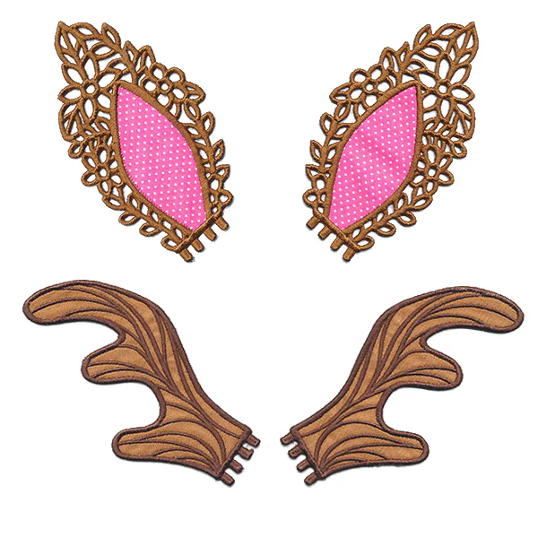Enchanting Antler Ears (Lace) - Image 4