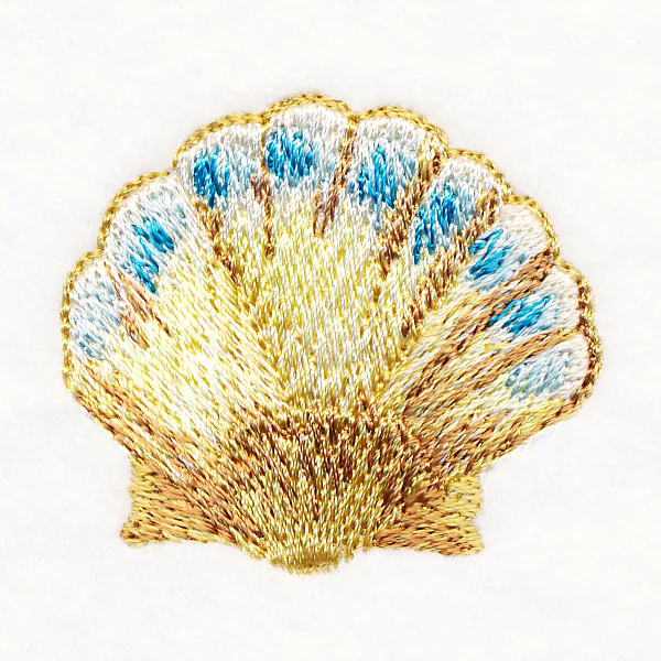 Enchanting Clam Shell in Watercolor - Image 2