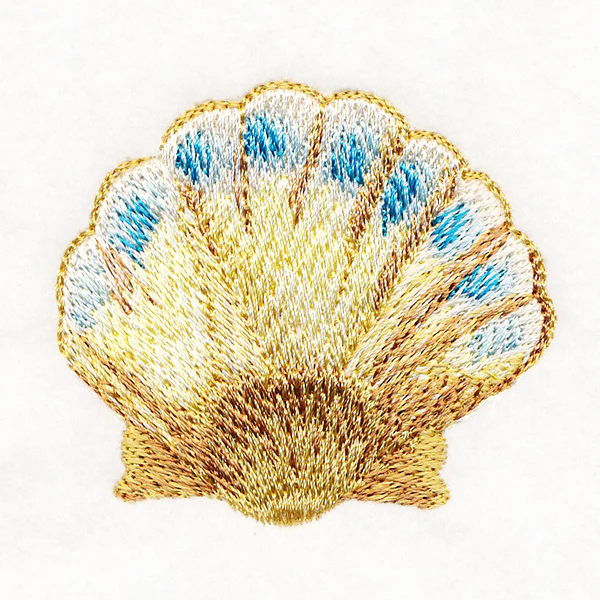 Enchanting Clam Shell in Watercolor - Image 3