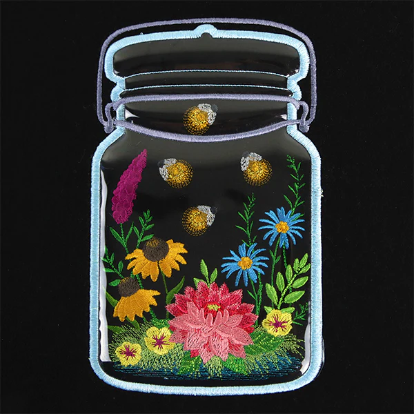 Enchanting Firefly Jar (Vinyl Applique) - Image 3